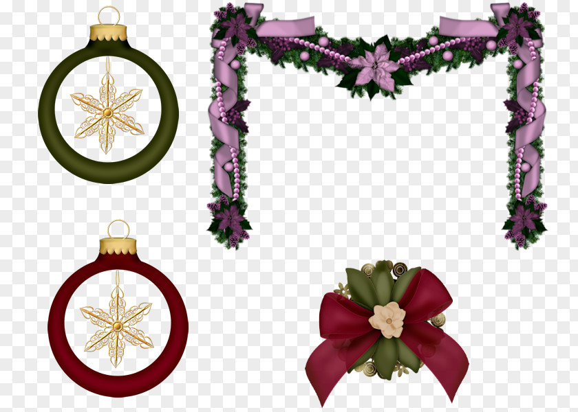 Christmas Clothing Accessories Ornament Magenta Fashion PNG