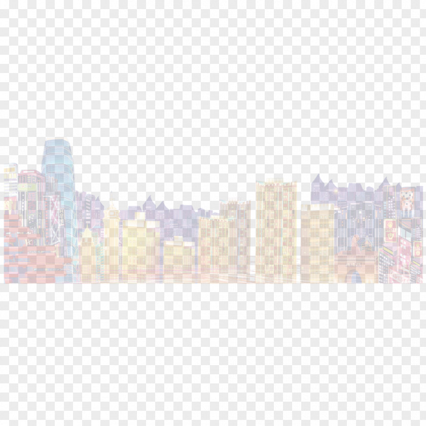 City Silhouette Clip Art PNG