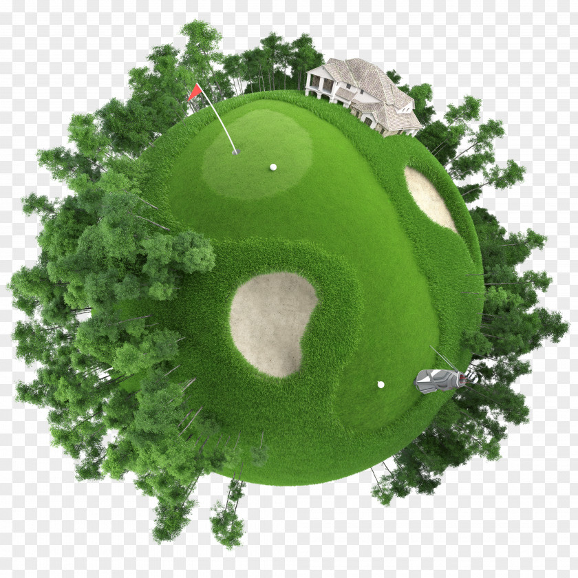 Creative Planet Earth Pattern Golf Course Microsoft PowerPoint Handicap Caddie PNG