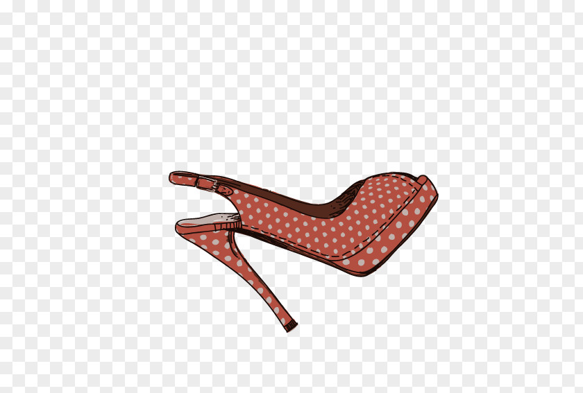 Draw Creative Heels High-heeled Footwear Shoe Designer PNG