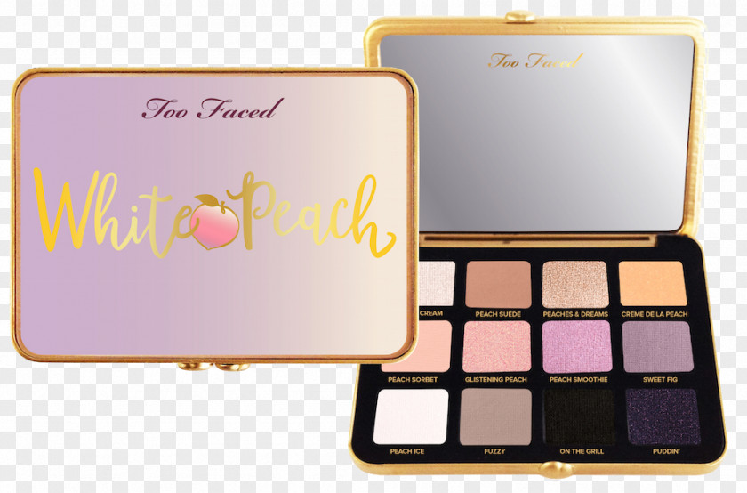 Goddess Beauty Too Faced Sweet Peach Peaches And Cream Just Peachy Mattes Eye Shadow PNG