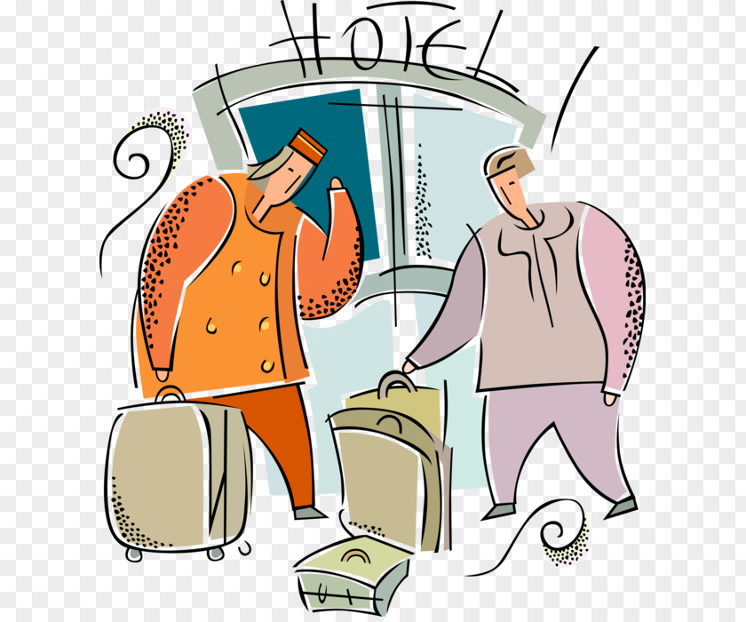 Hotel Clip Art Illustration Bellhop Vector Graphics PNG