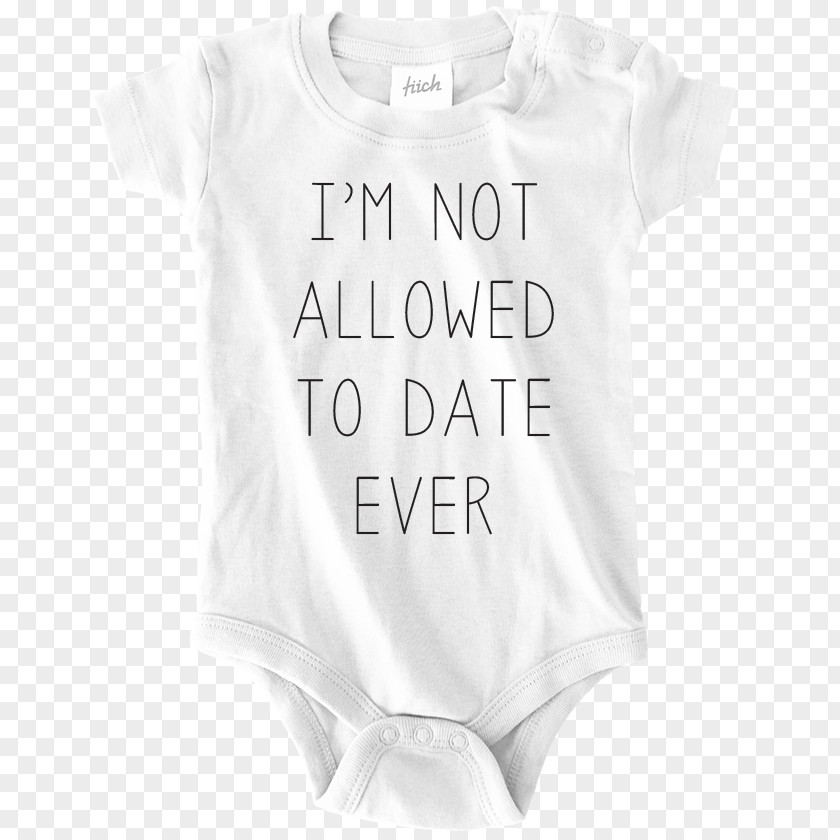 Not Allowed Baby & Toddler One-Pieces T-shirt Sleeve Bodysuit Font PNG