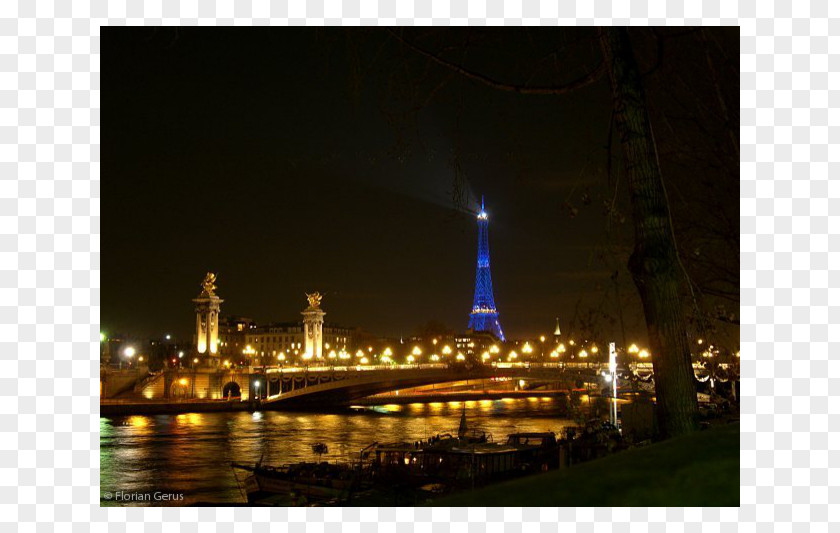 Paris City Eiffel Tower Pont Alexandre III Arc De Triomphe French Formal Garden Light PNG