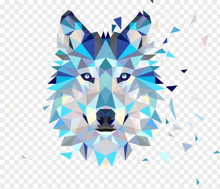 Unisex T-Shirt Image GeometryDog Dog Wolf PNG