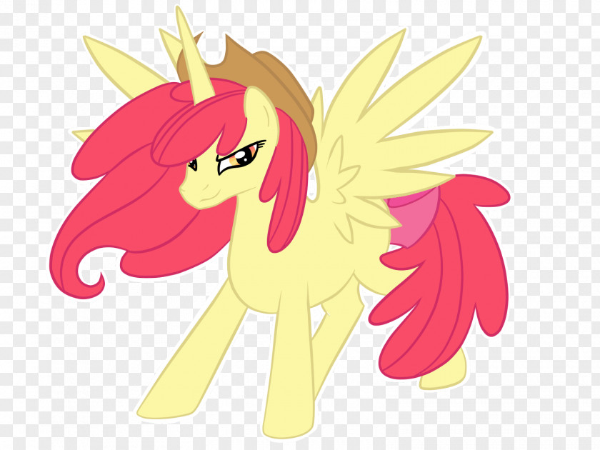 Apple Bloom Pony Winged Unicorn DeviantArt Fluttershy PNG