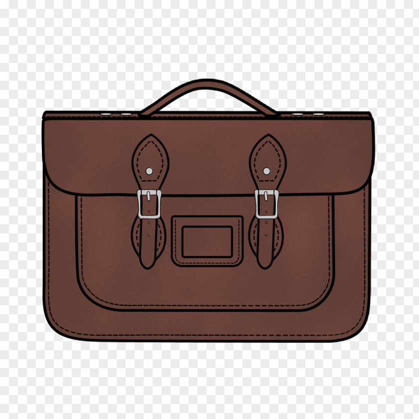 Leather Briefcase Baggage Chanel PNG
