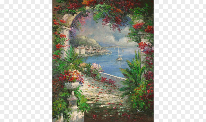 Painting Oil Canvas Art Mural PNG