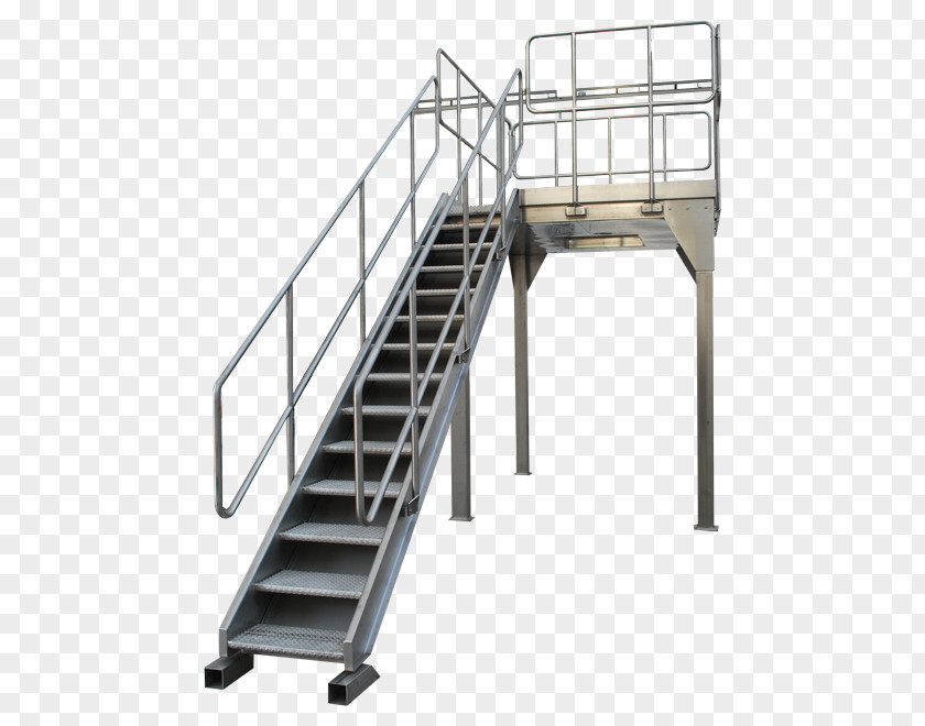 Stairs Ladder Handrail Stainless Steel Industry PNG