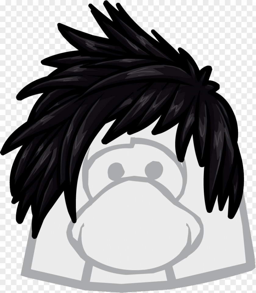 Black Hair Club Penguin Island Wikia Clip Art PNG