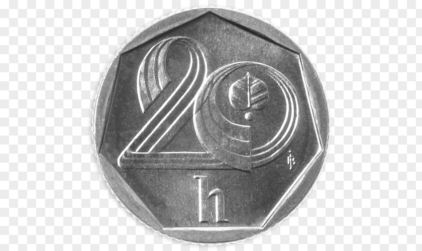 Coin Czech Republic Vzácne Mince Heller Mint PNG