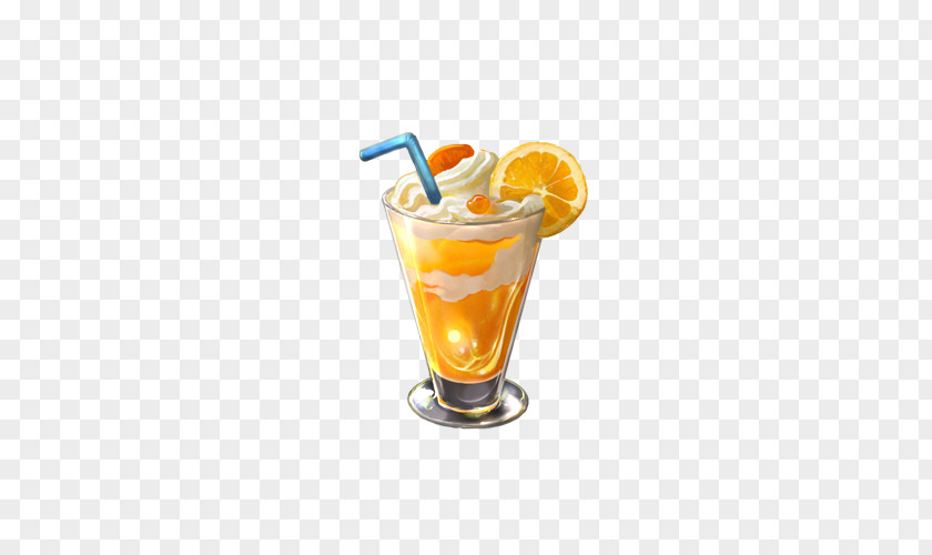 Ice Cream In The Cup Orange Juice Fizzy Drinks Cocktail Long Island Iced Tea PNG