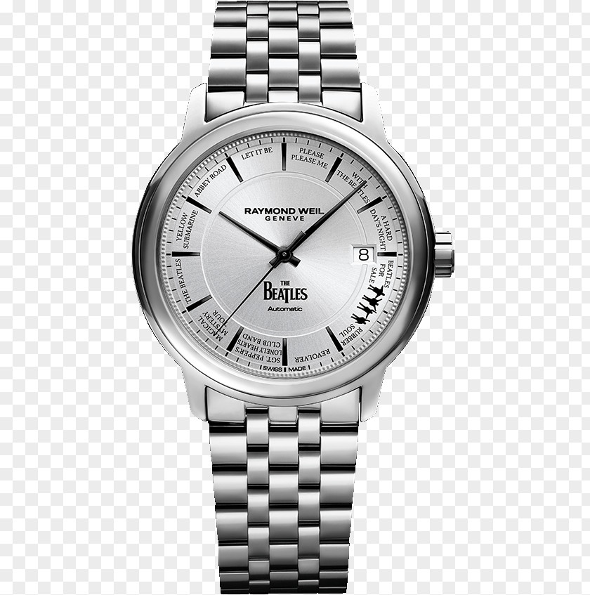 RAYMOND WEIL Maestro Watch The Beatles Abbey Road PNG