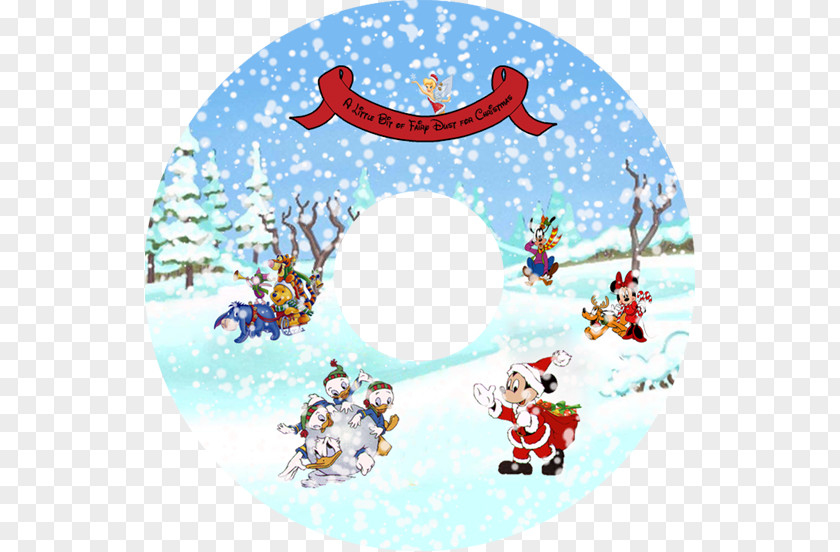 Christmas Cover Label Compact Disc PNG