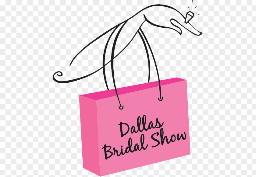 Dallas Bridal Show Brand Clip Art Line Pink M PNG