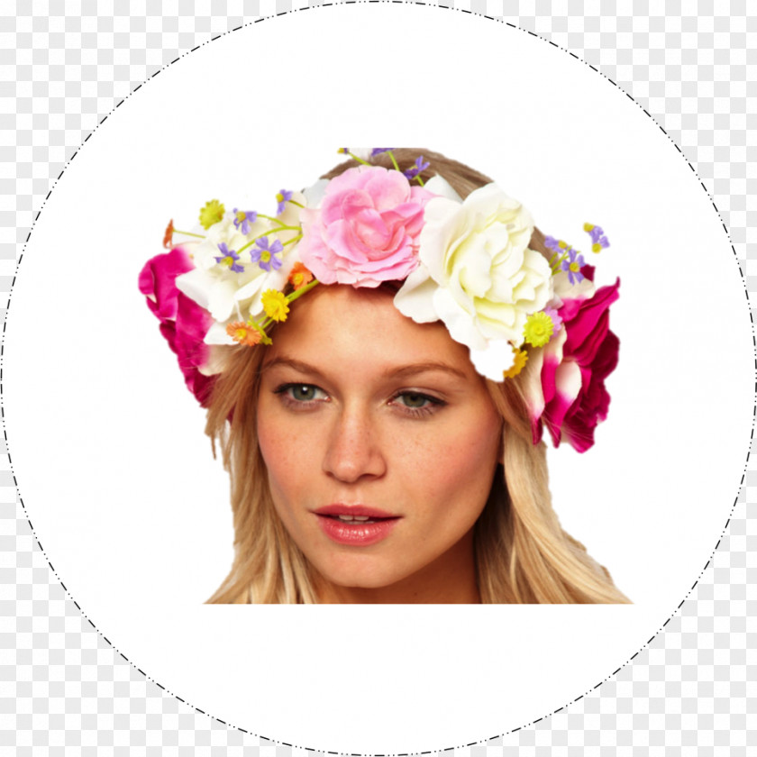 Flower Floral Design Wreath Hair Fashion PNG