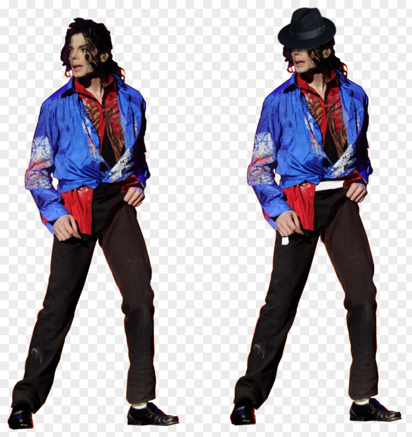 Make Me Feel Costume Michael Jackson Electric Blue PNG
