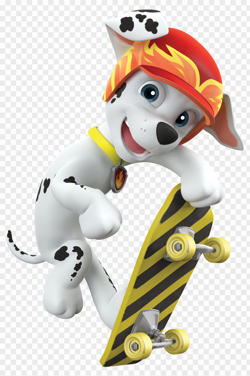 Paw Patrol Dalmatian Dog Child Skateboard Phonograph Record Pups Save A Goldrush/Pups The PAW Patroller PNG