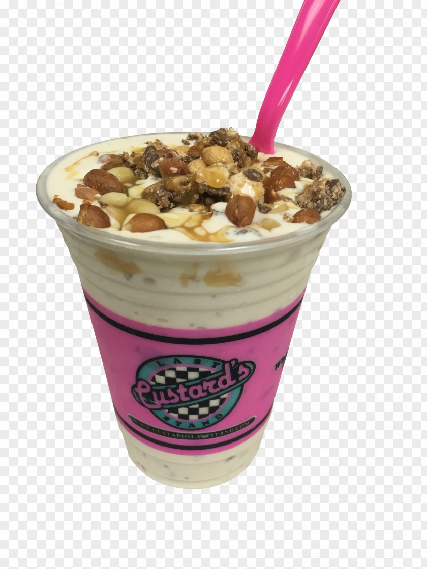 Gourmet Popcorn Sundae Parfait Ice Cream Frozen Dessert PNG