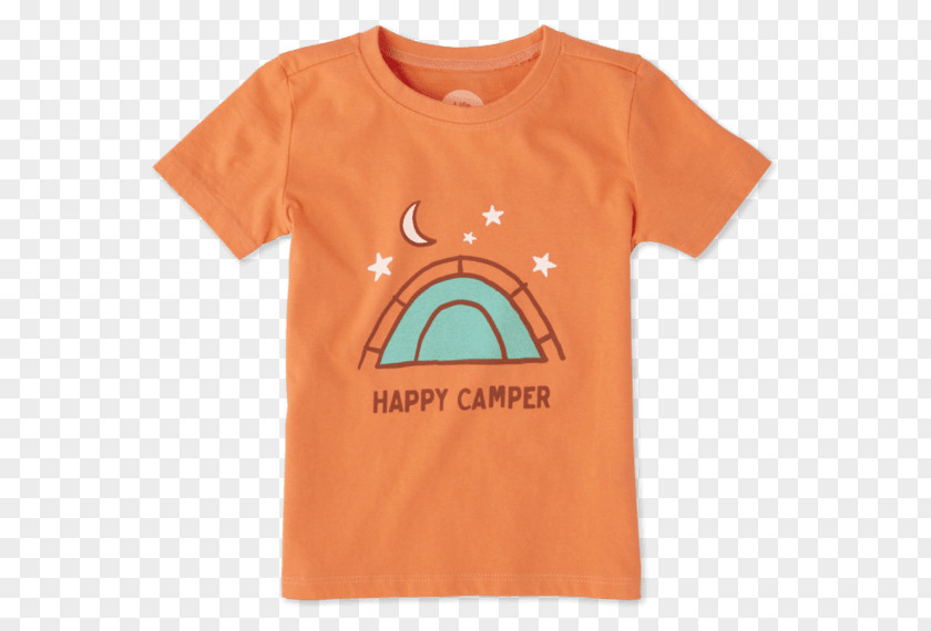 Happy Camper T-shirt Trails Colorado Life Is Good Company Gift Shop PNG
