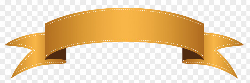 Orange Transparent Banner Clipart Clip Art PNG