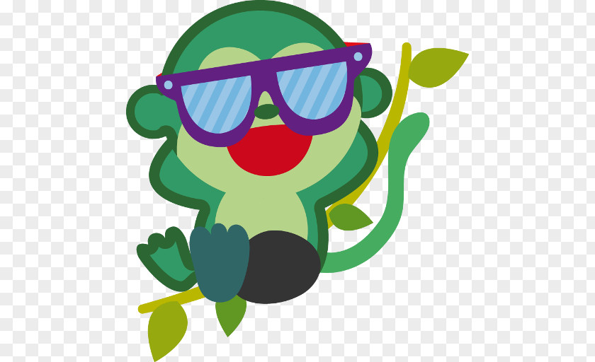 Amphibian Goggles Green Clip Art PNG