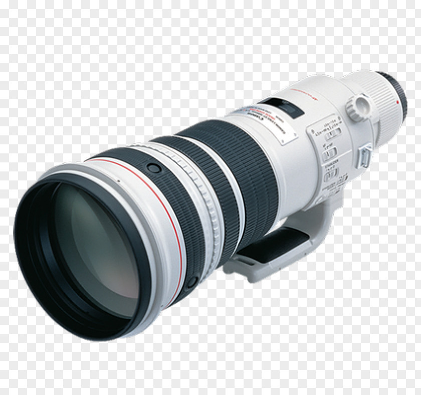Camera Lens Canon EF Mount 500mm 300mm EOS F/4L IS II USM PNG