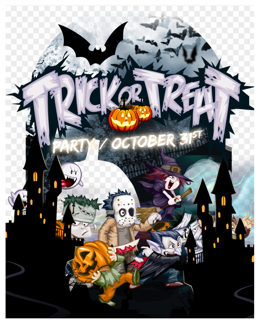 Halloween Pumpkin Jack-o'-lantern Illustration PNG