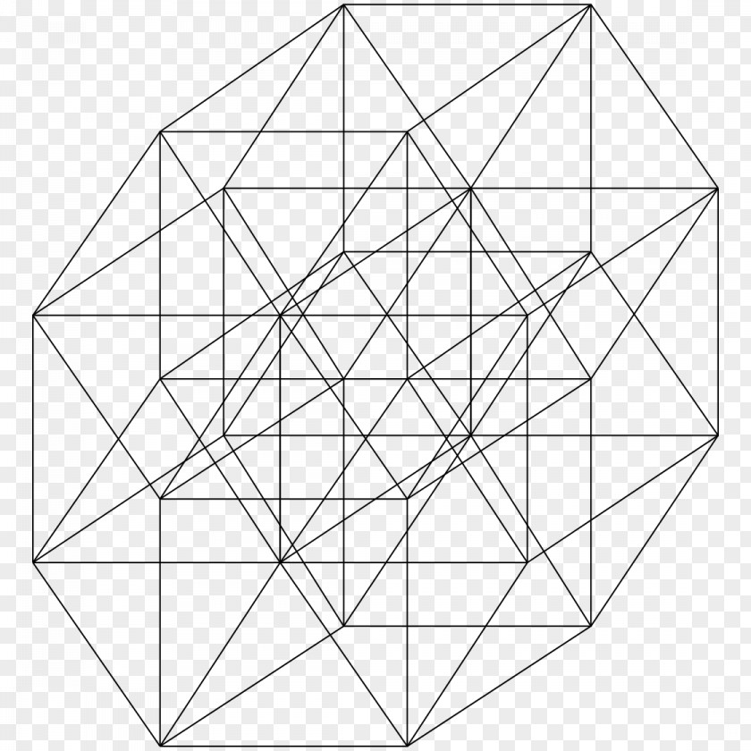 Sale Three-dimensional Characters 5-cube Five-dimensional Space Hypercube Tesseract PNG