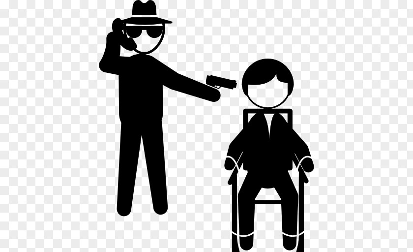 Silhouette Crime PNG