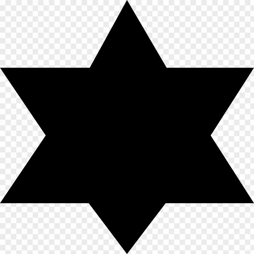 5 Star Of David Clip Art PNG