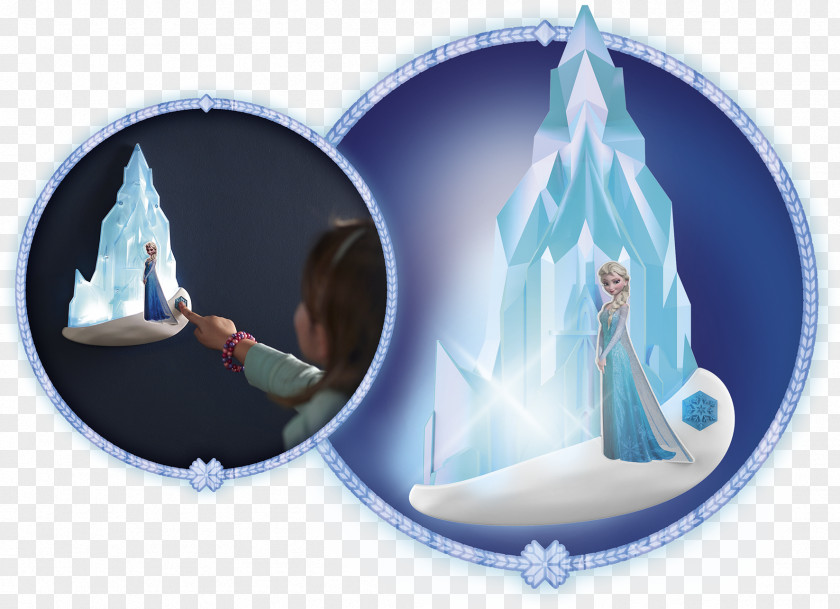 Elsa Olaf Nightlight Sconce PNG