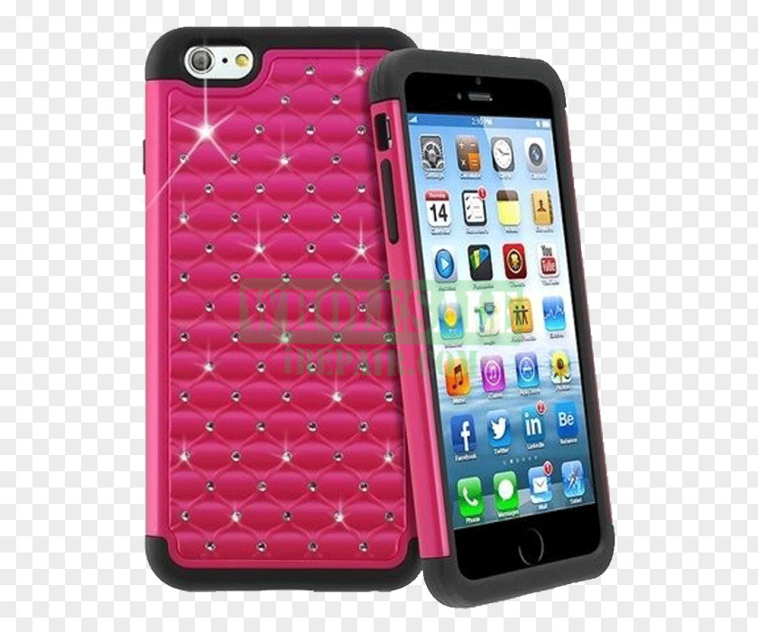 Iphone Pink Feature Phone IPhone 6 Plus Smartphone Apple PNG