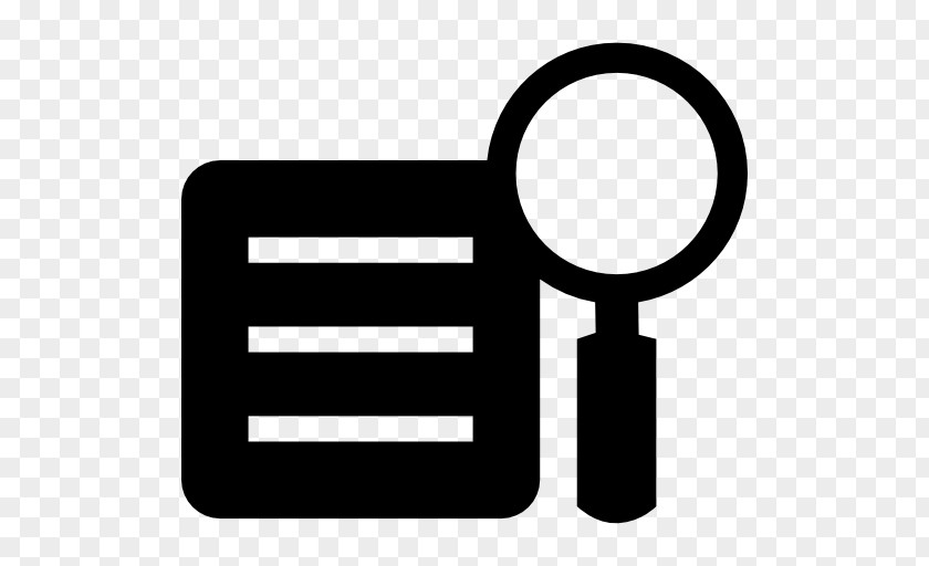 Magnifying Glass Microsoft Access Database PNG