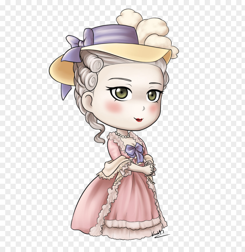 Marie Antoinette Cartoon Toddler Headgear Legendary Creature PNG