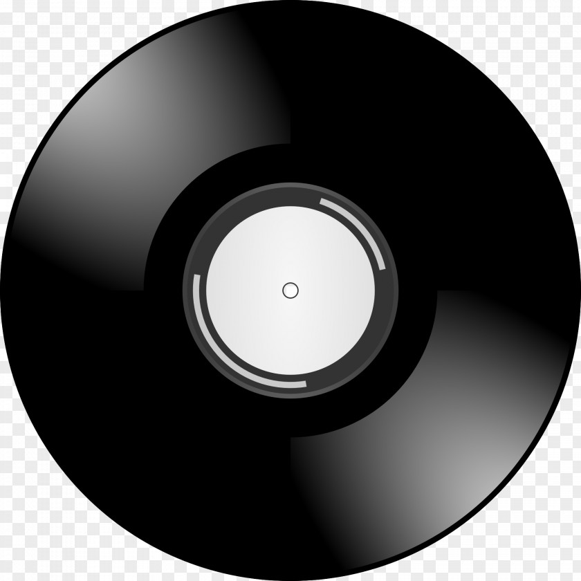 Vinyl Disk Phonograph Record Clip Art PNG