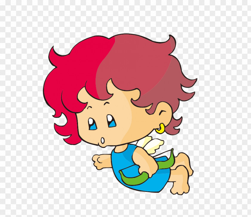 Fly Kids Drawing Cartoon Illustration PNG