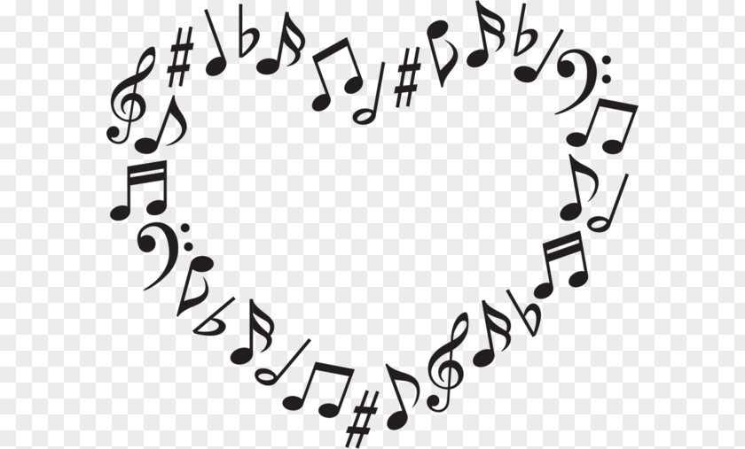Heart Notes Musical Note Photography Royalty-free PNG