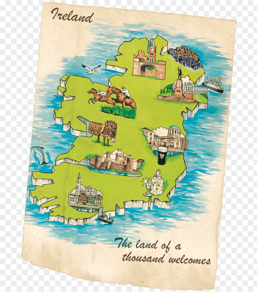 Ireland Map Irish People Scotland PNG