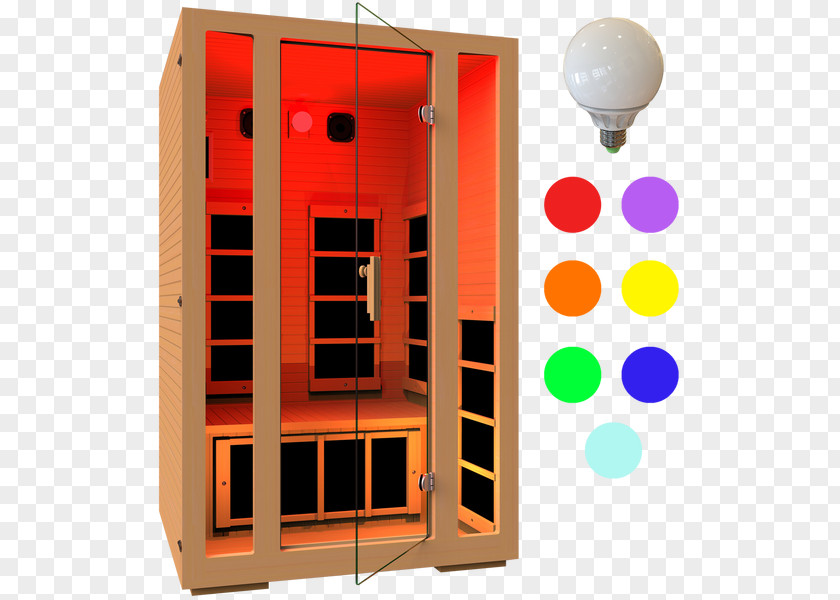 Light Infrared Sauna Heater PNG