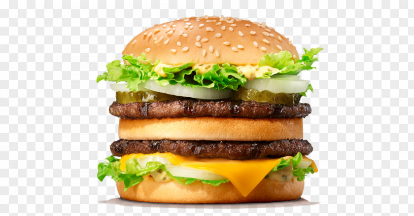 Burger King Big Whopper Hamburger Cheeseburger PNG