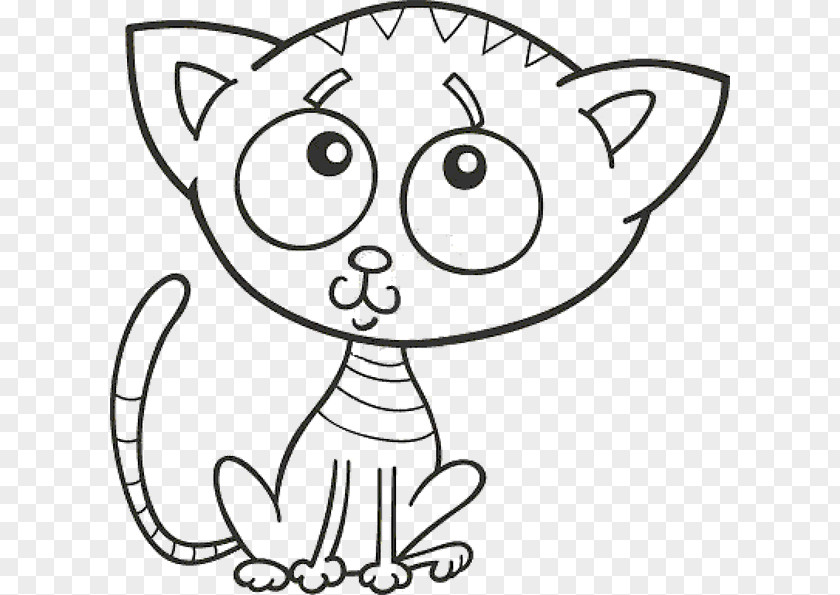 Cat Vector Graphics Royalty-free Coloring Book Illustration PNG