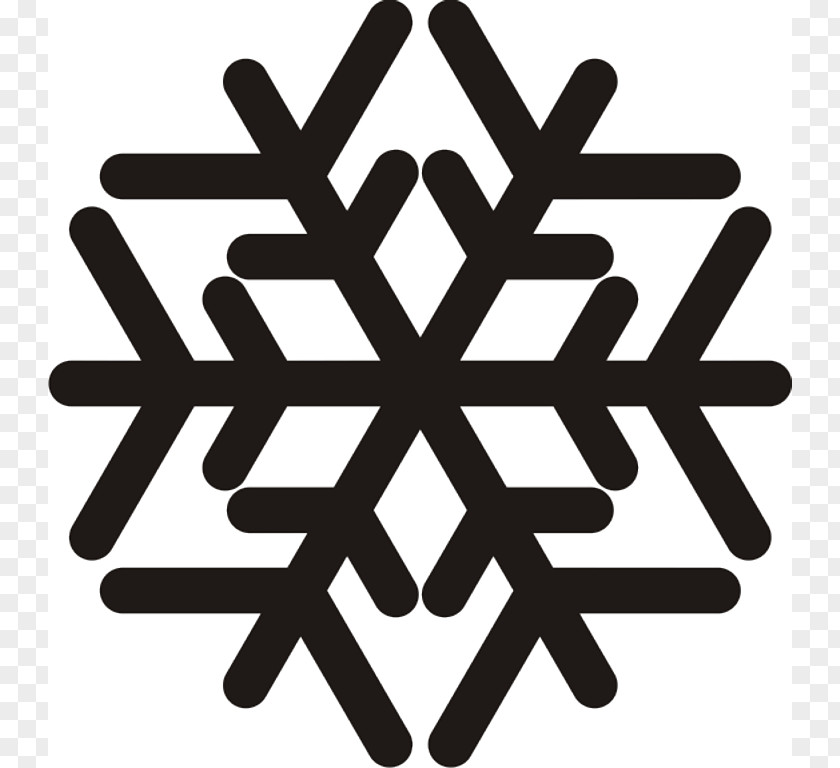 Creative Winter Snowflake Christmas Clip Art PNG