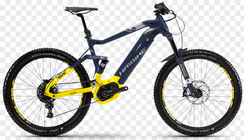 Bicycle Electric Haibike SDURO FullLife 6.0 500Wh 20-Sp Deore Mountain Bike PNG