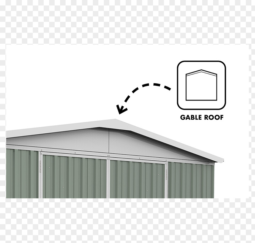 Garden Shed Roof Line Angle Brand PNG