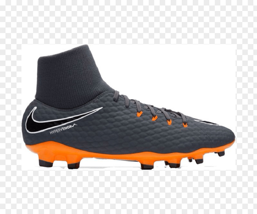 Gray Ground Mens Nike Hypervenom Phantom 3 Academy Dynamic Fit Firm Football Boots Kids / Children's Cleat PNG
