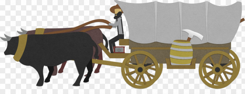 Horse Chariot Harnesses Cattle Wagon PNG
