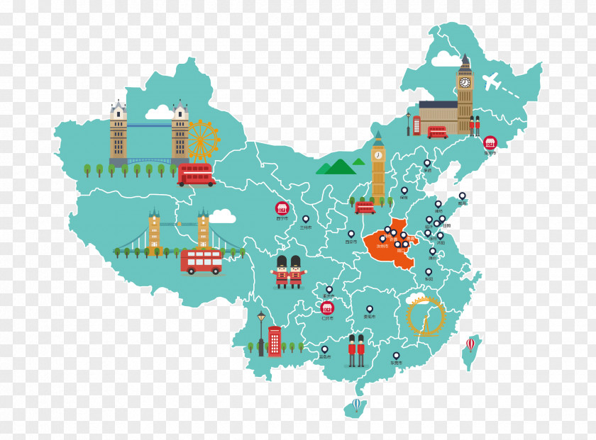 Layout China Vector Graphics Stock Illustration Map PNG