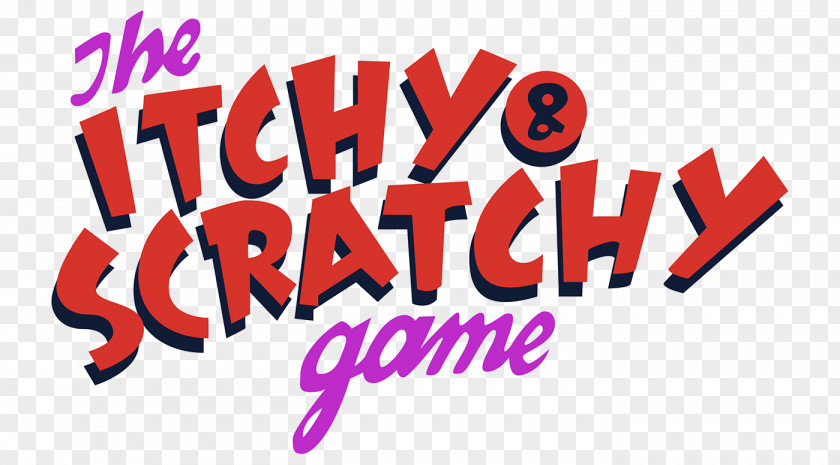 Logo The Itchy & Scratchy Game Font Brand Product PNG