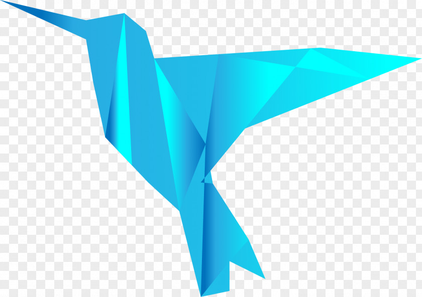 Origami Style Border Paper PNG